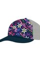 BUFF kapa - TRUCKER FLOWERS - ružičasta/plava/ljubičasta