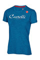 CASTELLI majica kratkih rukava - CLASSIC W - plava