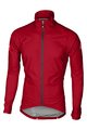CASTELLI vodootporni kišni ogrtač - EMERGENCY RAIN - crvena