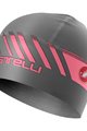 CASTELLI kapa - ARRIVO 3 THERMO - siva/ružičasta