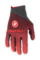 CASTELLI rukavice s dugim prstima - CW 6.1 CROSS - crvena