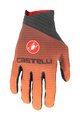 CASTELLI rukavice s dugim prstima - CW 6.1 CROSS - narančasta
