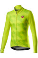 CASTELLI dres dugih rukava zimski - CUBI LONG - žuta