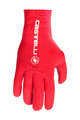 CASTELLI rukavice s dugim prstima - DILUVIO C - crvena