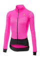 CASTELLI dres dugih rukava zimski - SFIDA LADY WINTER - ružičasta/crna