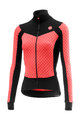 CASTELLI dres dugih rukava zimski - SFIDA LADY WINTER - crna/ružičasta