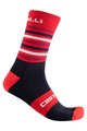 CASTELLI čarape klasične - GREGGE 15 - plava/crvena