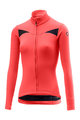 CASTELLI dres dugih rukava zimski - SINERGIA LADY WINTER - ružičasta