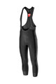 CASTELLI hlače 3/4 s tregerima - TUTTO NANO - crna