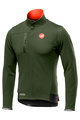 CASTELLI izolirana jakna - DOUBLE ESPRESSO - zelena