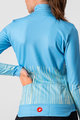 CASTELLI dres dugih rukava zimski - SORPRESA LADY WINTER - svjetloplava
