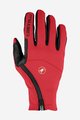 CASTELLI rukavice s dugim prstima - MORTIROLO WINTER - crvena