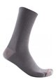 CASTELLI čarape klasične - BANDITO WOOL 18 - siva