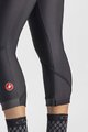 CASTELLI hlače 3/4 bez tregera - VELOCISSIMA THERM W - crna