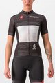 CASTELLI dres kratkih rukava - GIRO D'ITALIA 2023 W - crna