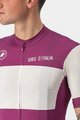 CASTELLI dres kratkih rukava - GIRO D'ITALIA 2024 - bijela/ljubičasta