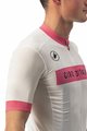 CASTELLI dres kratkih rukava - GIRO D'ITALIA 2024 - bijela