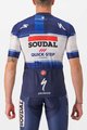 CASTELLI dres kratkih rukava - SOUDAL QUICK-STEP 23 - bijela/plava