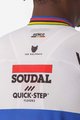 CASTELLI dres kratkih rukava - SOUDAL QUICK-STEP 23 - bijela