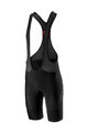 CASTELLI kratke hlače s tregerima - ENDURANCE 2 - crna