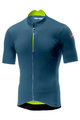 CASTELLI dres kratkih rukava - ESPRESSO - plava