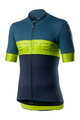 CASTELLI dres kratkih rukava - PROLOGO VI - plava/zelena