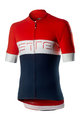 CASTELLI dres kratkih rukava - PROLOGO VI - crvena/zelena/plava