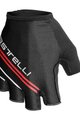 CASTELLI rukavice s kratkim prstima - DOLCISSIMA 2 LADY - crna