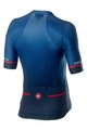 CASTELLI dres kratkih rukava - AERO RACE 6.0 - plava