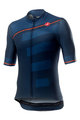 CASTELLI dres kratkih rukava - TROFEO - plava