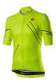 CASTELLI dres kratkih rukava - PASSO - žuta