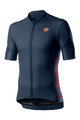 CASTELLI dres kratkih rukava - ENTRATA V - plava
