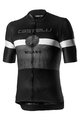 CASTELLI dres kratkih rukava - MILANO - crna/siva