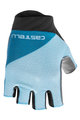 CASTELLI rukavice s kratkim prstima - ROUBAIX GEL 2 LADY - svjetloplava