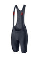 CASTELLI kratke hlače s tregerima - PREMIO - plava