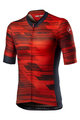 CASTELLI dres kratkih rukava - RAPIDO - crvena/plava