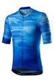 CASTELLI dres kratkih rukava - RAPIDO - plava