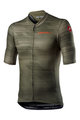 CASTELLI dres kratkih rukava - RAPIDO - zelena