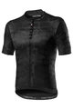 CASTELLI dres kratkih rukava - PAVE'  - crna