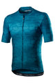 CASTELLI dres kratkih rukava - PAVE' - plava
