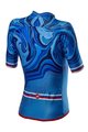 CASTELLI dres kratkih rukava - CLIMBER'S 2.0 LADY - plava