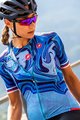 CASTELLI dres kratkih rukava - CLIMBER'S 2.0 LADY - plava