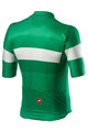 CASTELLI dres kratkih rukava - LA MITICA - zelena/bijela