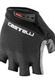CASTELLI rukavice s kratkim prstima - ENTRATA V - crna