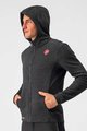 CASTELLI dukserica - MILANO FZ FLEECE - crna