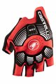 CASTELLI rukavice s kratkim prstima - ROSSO CORSA PRO V - crvena