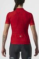 CASTELLI dres kratkih rukava - PROMESSA J. LADY - crvena