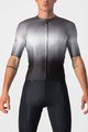 CASTELLI kratki dres i kratke hlače - AERO RACE 6.0 - bijela/siva/crna