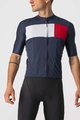 CASTELLI dres kratkih rukava - PROLOGO VII - siva/crvena/plava