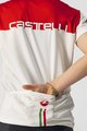 CASTELLI dres kratkih rukava - NEO PROLOGO KIDS - crvena/bijela